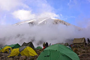 Karanga campsite, 4100m - 